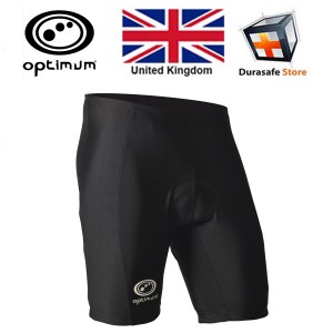 OPTIMUM CS01B Hawkley 8 Panel Cycling Shorts Black
