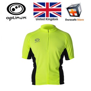 OPTIMUM CNBSSJ Nitebrite Cycling Short Sleeve Hi-Visibility Jersey
