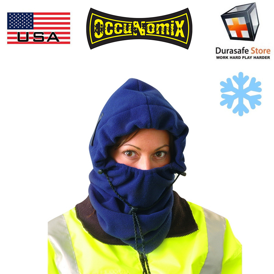 OCCUNOMIX 1070-01 3-in-1 Winter Fleece Balaclava Navy