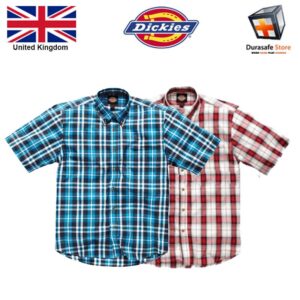 DICKIES SH5007 Harwood Shirt - Red, Blue