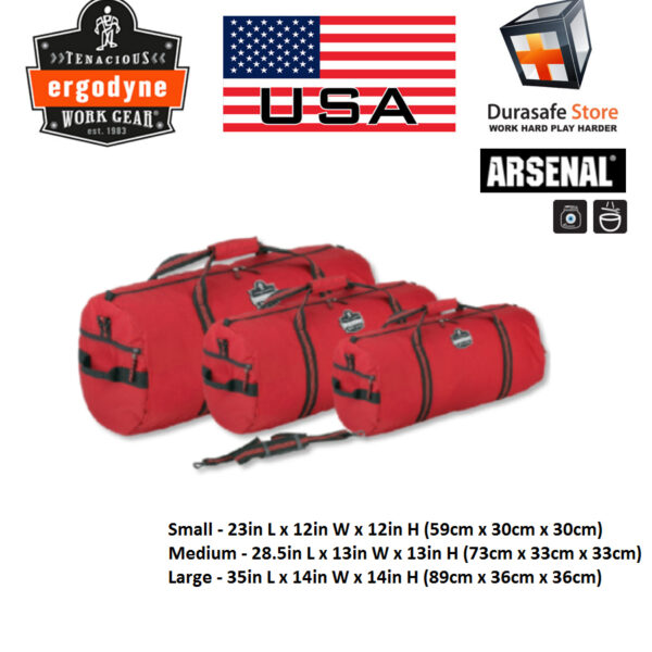 ERGODYNE 5020 Duffel Bag Red