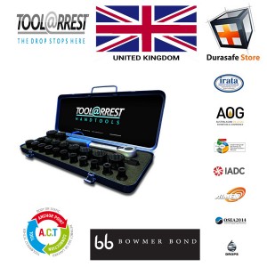 Toolarrest TA20000MM 1/2 inch Drive Ratchet & Socket Set 10 - 32mm