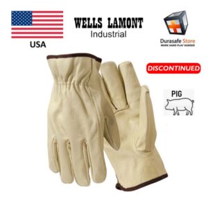 WELLS LAMONT Y0323 9½" Full Grain Pigskin Glove Size M-XL