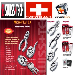 SWISS+TECH ST50016 Micro-Plus EX 9-in-1 Tool Kit
