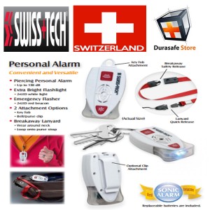 SWISS+TECH ST81301 BodyGuard Personal Alarm