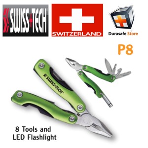 SWISS+TECH ST36000 P8 Multi-Tool 8-in-1 Tool Kit