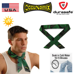 OCCUNOMIX 940-JFL MiraCool Neck Bandana Jungle Flag