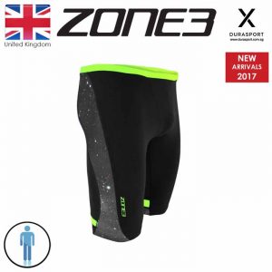 ZONE3 Men Cosmic Jammers Grey/Fluro Yellow Size 28-38