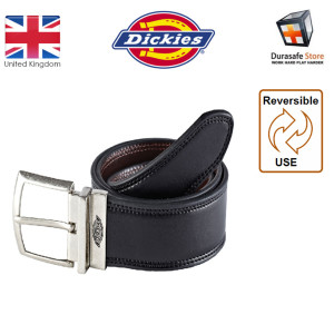 DICKIES BE102 Silverton Rvs Belt, Black/Brown