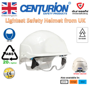 CENTURION S20WRF Spectrum White Ratchet Helmet