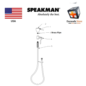 SPEAKMAN 31-0356-RCP-PUR (Pipe to connect vacuum breaker)