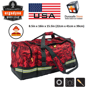 ERGODYNE 5008 Arsenal Fire & Safety Gear Bag Red Camo