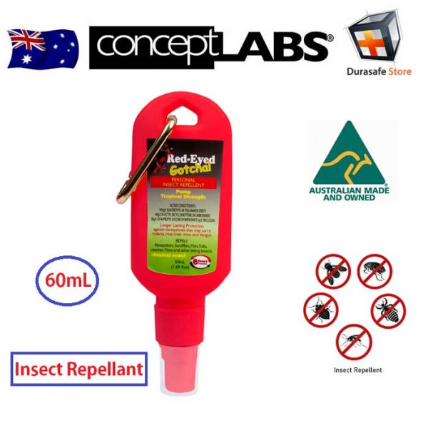 CONCEPT LABS REGCL50 RedEyed Gotcha Insect Repellent 50ml ClipOn