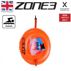 ZONE3 Swim Bouy/Dry Bag Donut Orange