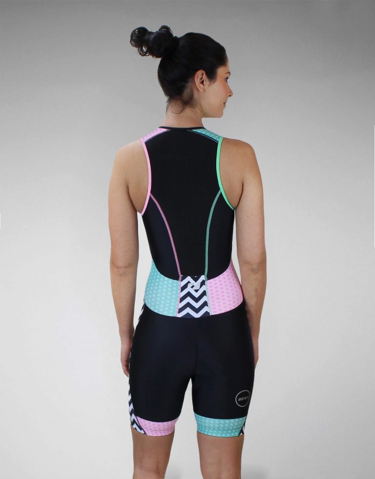 ZONE3 Women’s Activate Plus Trisuit Zebra Fly Durasafe Shop