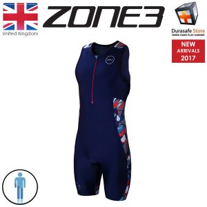 ZONE3 Men’s Activate Plus Trisuit – Zinc Burst