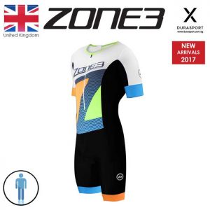 ZONE3 Men’s Lava Short Sleeve Aero Trisuit - Limited Edition