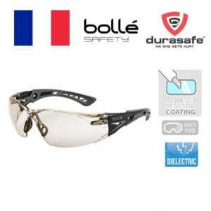 BOLLE Rush+ Black/Grey Frame CSP Lens and Platinum Coating