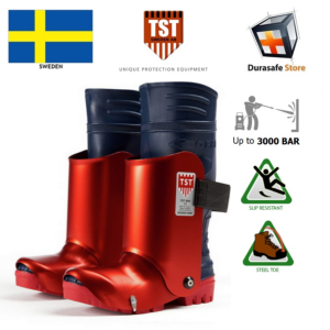 TST 910204 High Pressure Waterjetting Safety Gaiters Boot 3000 Bar