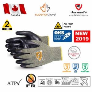 SUPERIOR S13FRNE Dexterity®Dexterity Flame-Resistant Arc Flash Glove Size 9,10