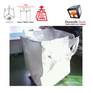 Bulk Bag 7005 Open Top, Discharge Spout 100cm X 100cm X 130cm, SWL=1,000 Kg