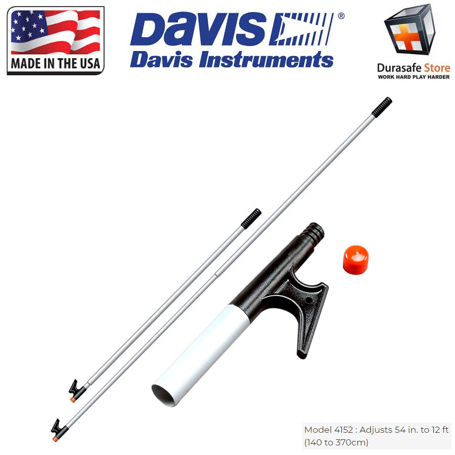 DAVIS Telescoping Boat Hook (140 to 370cm) Durasafe Shop
