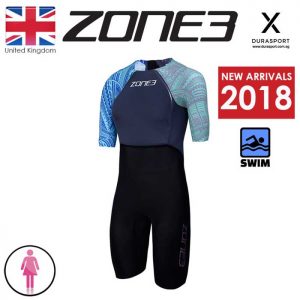 ZONE3 Women Konga-Target Short Sleeve Swim Skin, Size XS-L