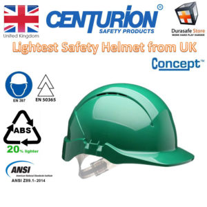 CENTURION S09CGF Concept Vented Helmet Slip Ratchet, Green