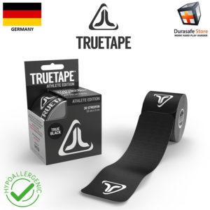 TRUETAPE Athlete Edition Black, 20 Precut Strips per Roll