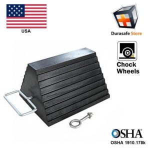 2A092 Wheel Chock Black