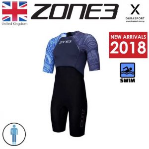 ZONE3 Men Konga-Target Short Sleeve Swim Skin, Size S-XL