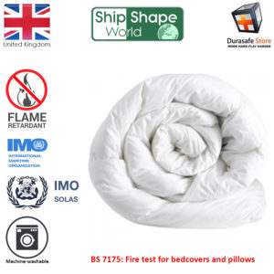 SHIP SHAPE WORLD Duvet Flame Retardant 140cm x 200cm