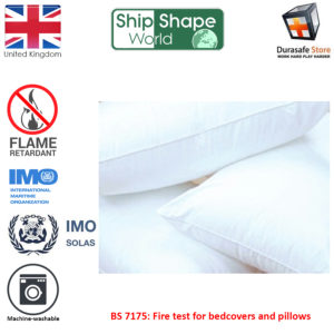 SHIP SHAPE WORLD Flame Proof Type Pillows 500mm x 750mm