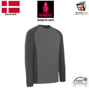 MASCOT® 50568-959 Bielefeld Long Sleeve T-Shirt, Size L