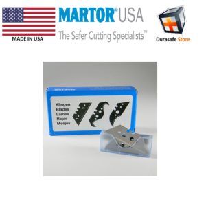 MARTOR 160411 Megasafe Safety Cutter Replacement Blades: 100/Box