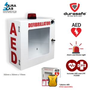 DURALAB AED Wall Mount Alarm Enclosure