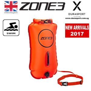 ZONE3 Swim Safety Bouy/Dry Bag 28L - Orange