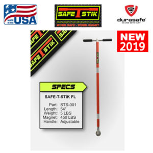 SAFE-T-STIK STS-001 Standard Magnetic Tag Line Safety Tool