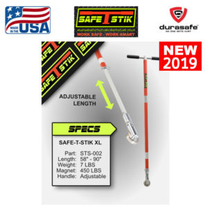 SAFE-T-STIK STS-002 Adjustable Magnetic Tag Line Safety Tool