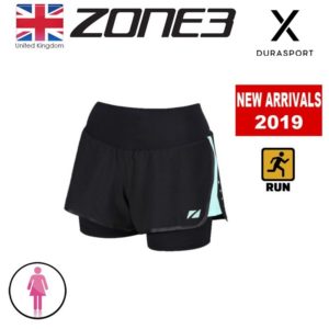 ZONE3 Women's RX3 Medical Grade Compression 2-in-1 Shorts