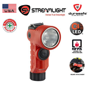 STREAMLIGHT 88901 Vantage 180X Helmet/Right Angle Multi-Function Flashlight with CR123A Lithium Batteries