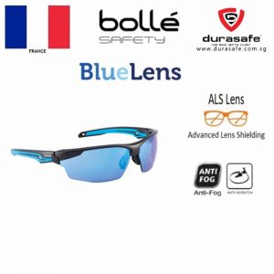 BOLLE TRYOFLASH Tryon Blue Flash Safety Glasses