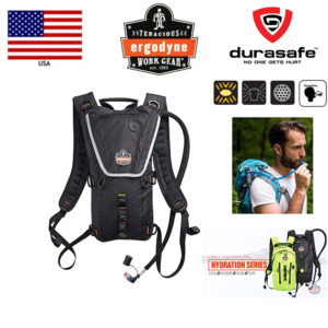 ERGODYNE 5156 3Liter Premium Low Profile Hydration Pack Black