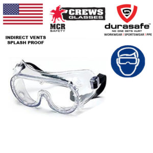 MCR CLV2235R Goggle Anti-Fog Lens Indirect Vent