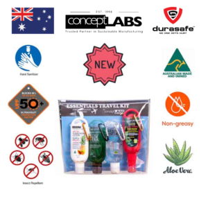 CONCEPT LABS ETKCL4B Ultra Essentials Travel Kit