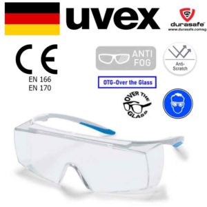 UVEX 9169500 Super F OTG CR Spectacles