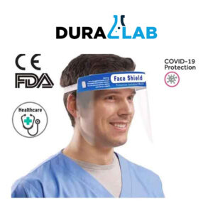 DURALAB Disposable Face Shield, Protective Cover