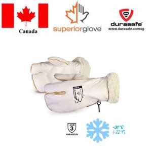 SUPERIOR 321BOA Endura® Cowgrain Winter Mitt with Acrylic-Pile Lining Size L
