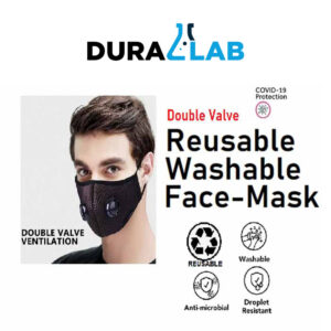 DURALAB Double Valve Reusable Mask