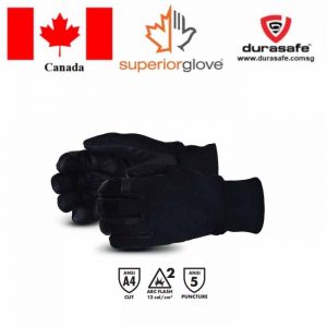 SUPERIOR MXBGXKG Clutch Gear® FR Cut-Resistant Goat-Grain Mechanics Glove with Nomex® Backs